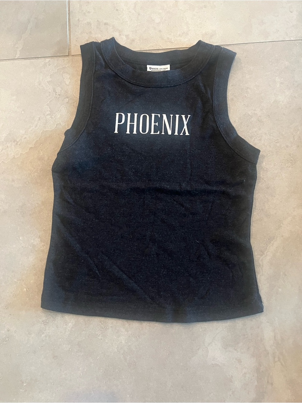 Kids Black Phoenix Graphic Tank Top